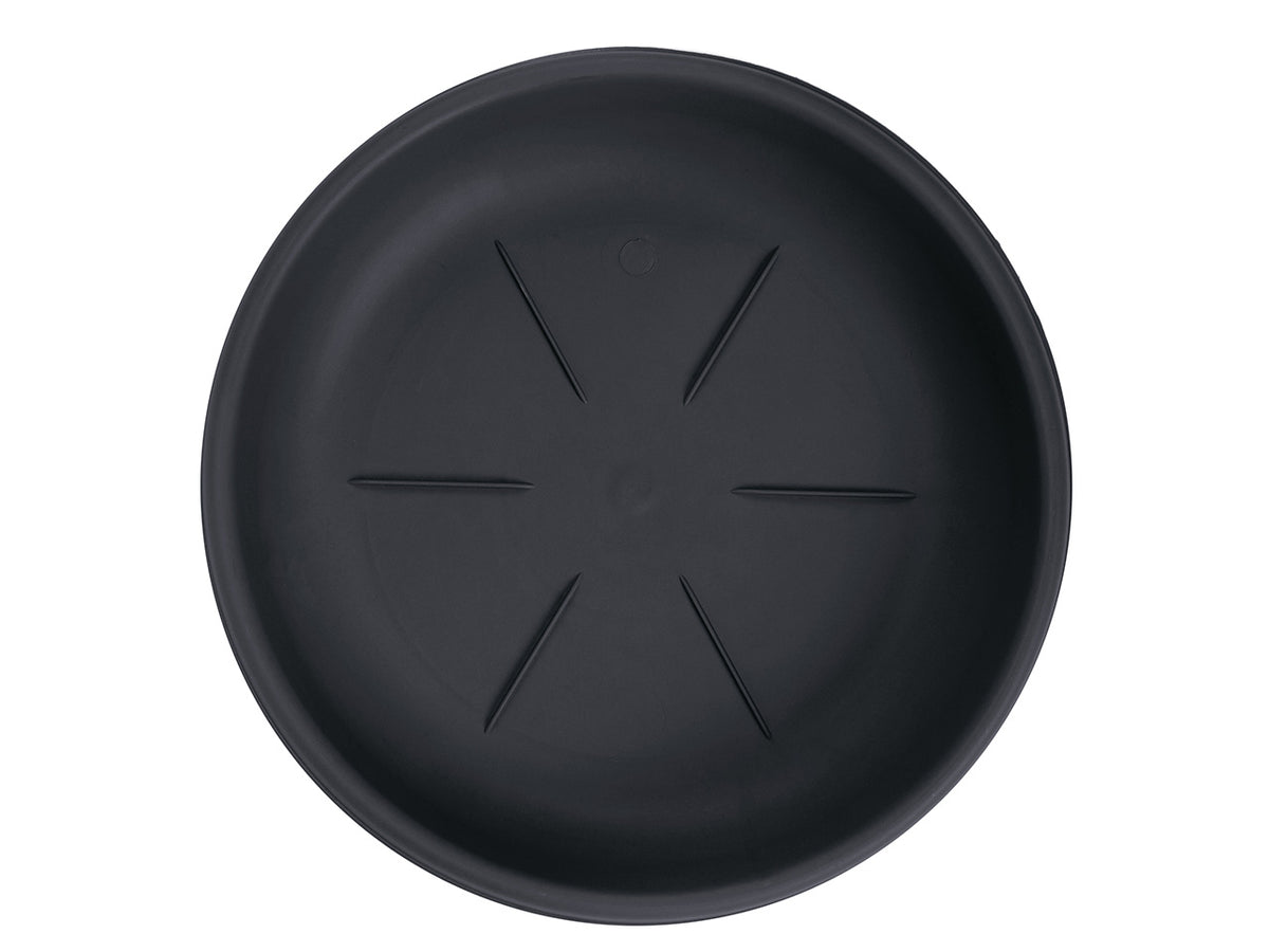 Sottovaso d.30cm colore grafite