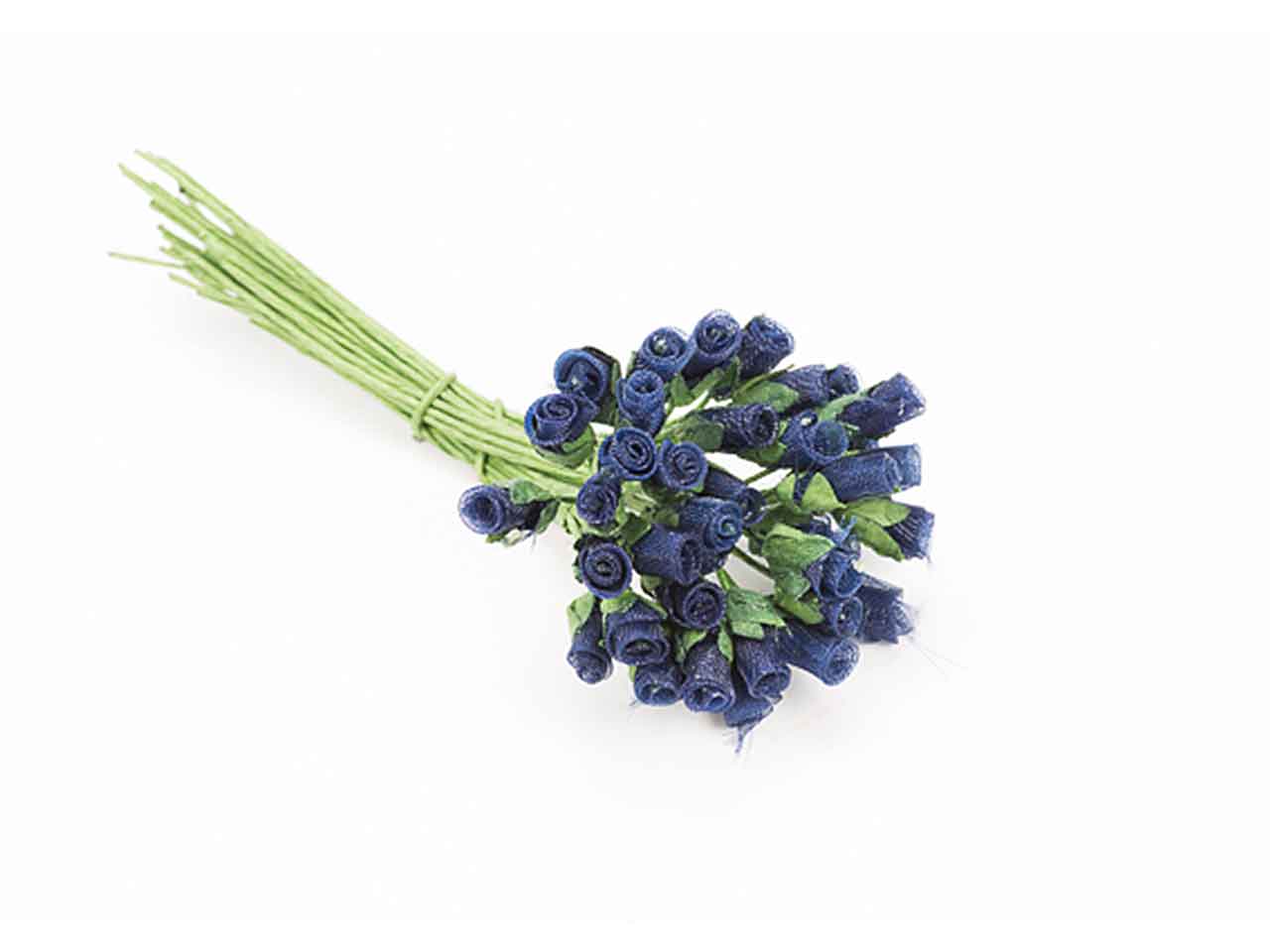 Fiorellino organza blu 144 pezzi fb31775-09