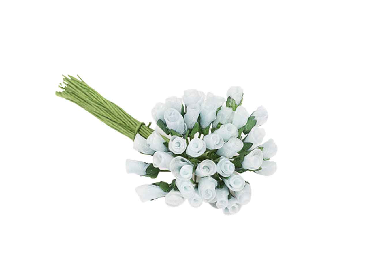 Fiorellino organza celeste 144 pezzi fb31775-04