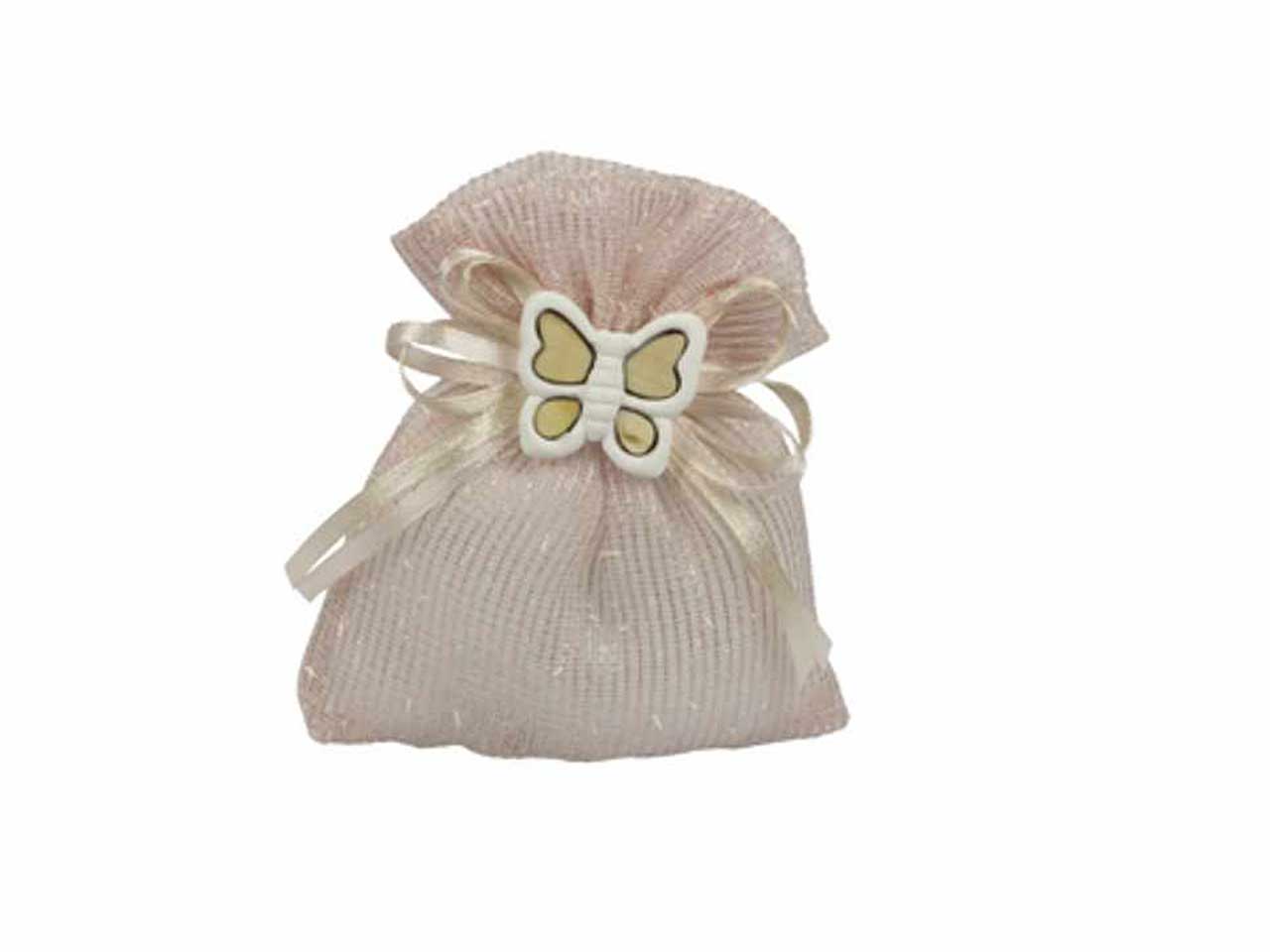 Sacchetto mini liberty colore cipria