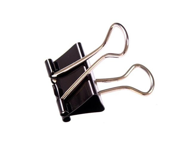 Double clips 19mm. 510/4 12 pezzi