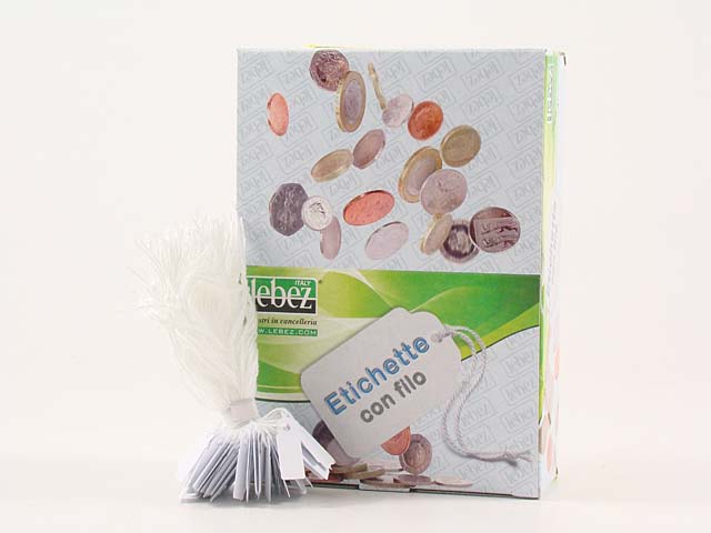 Etichette con filo 1000 pezzi a384