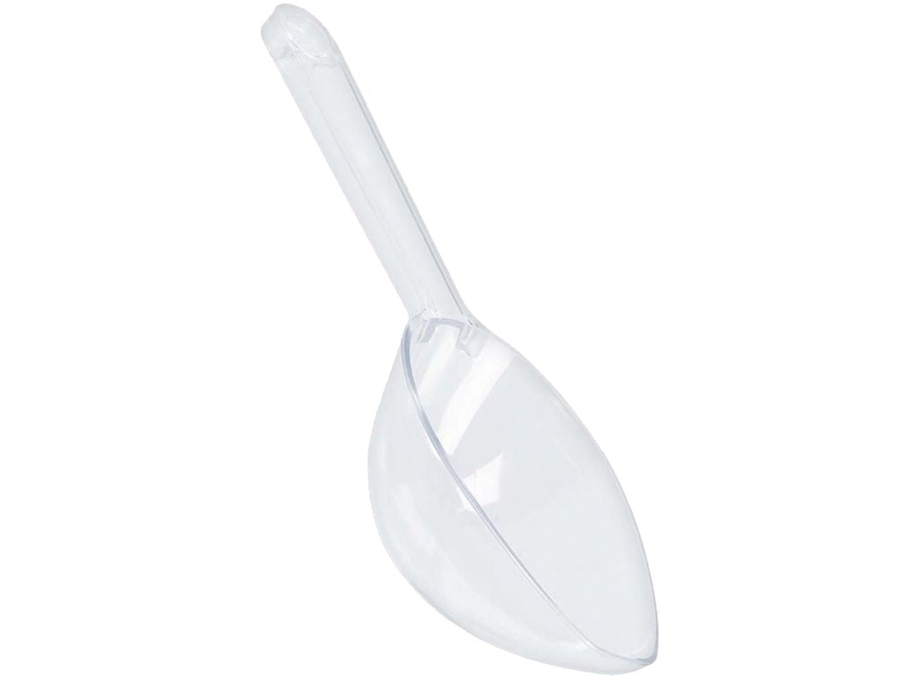 Paletta in plastica misura 16,7cm trasparente