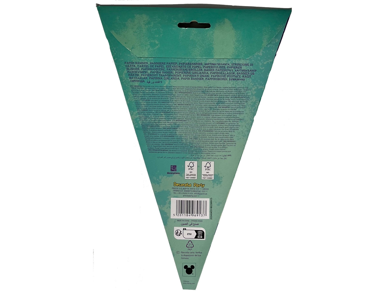 Festone bandierine di carta stitch&angel