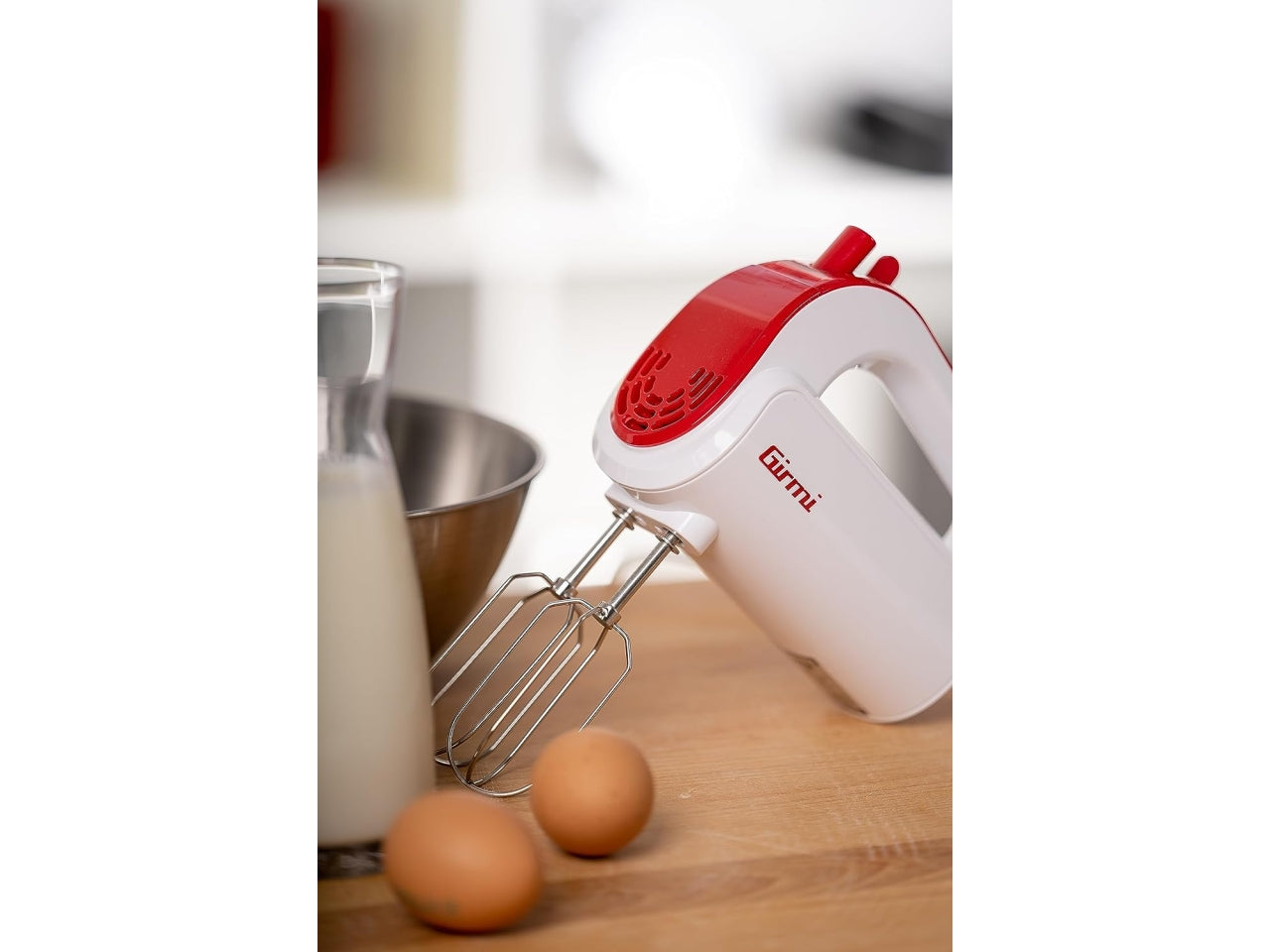 Sbattitore 170w bianco e rosso