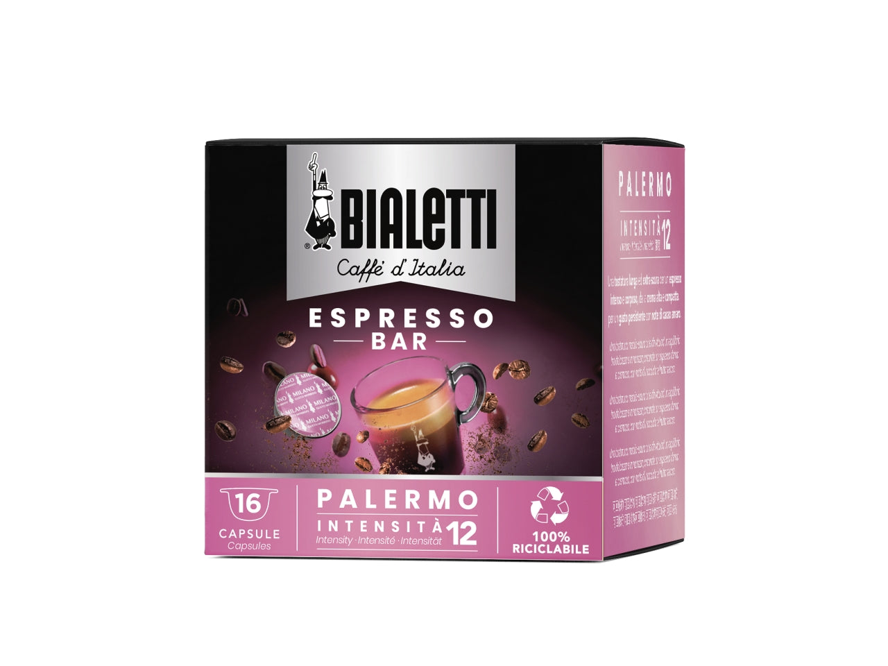 Bialetti box con 16 capsule palermo