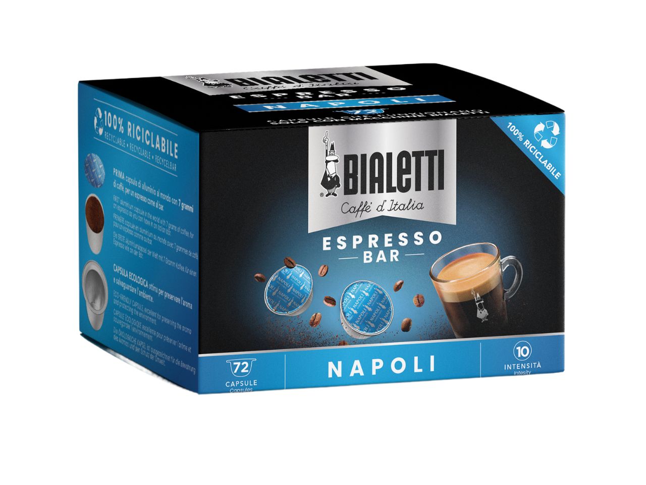 Bialetti box da 72 capsule napoli