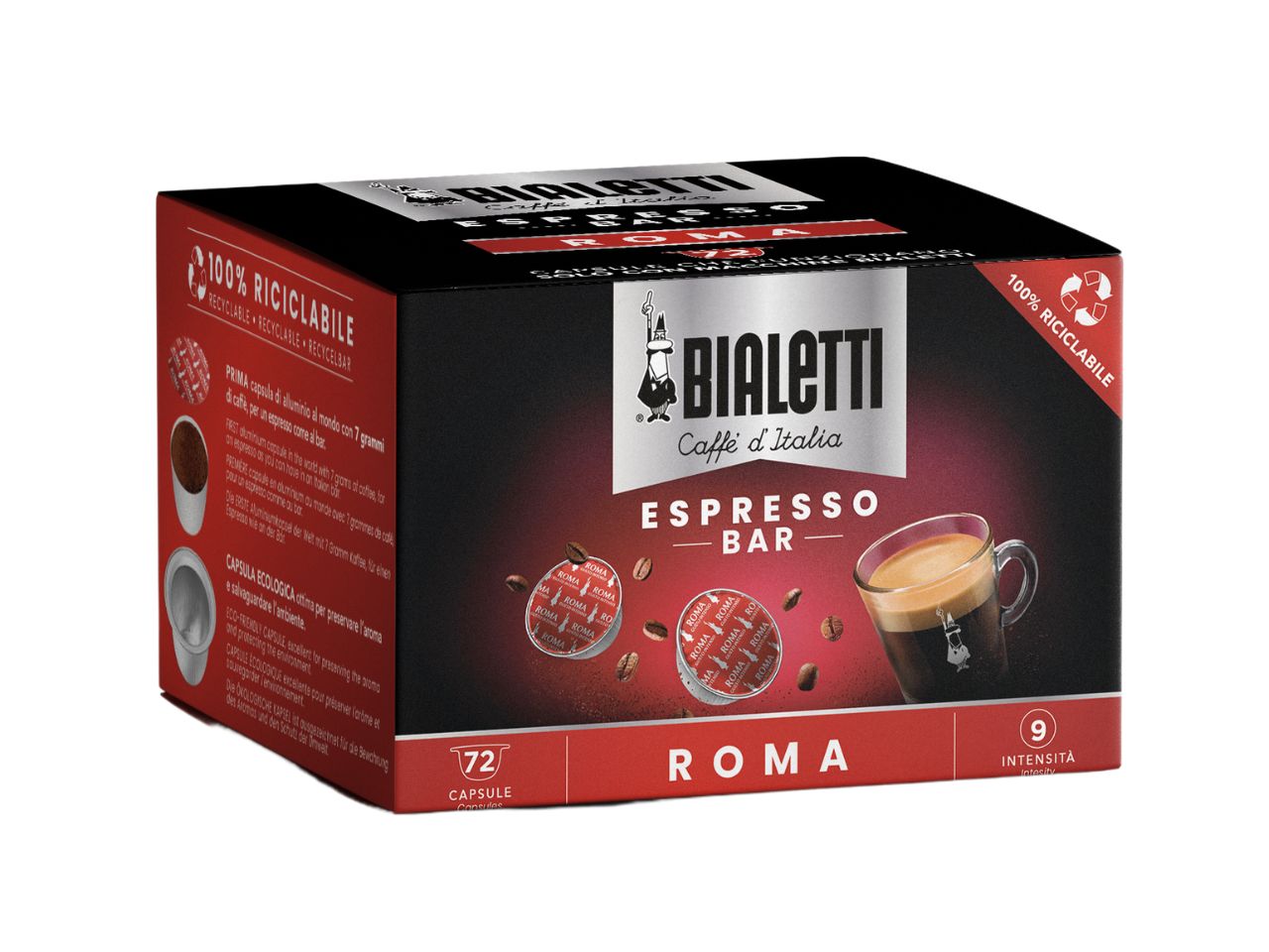 Bialetti box da 72 capsule roma