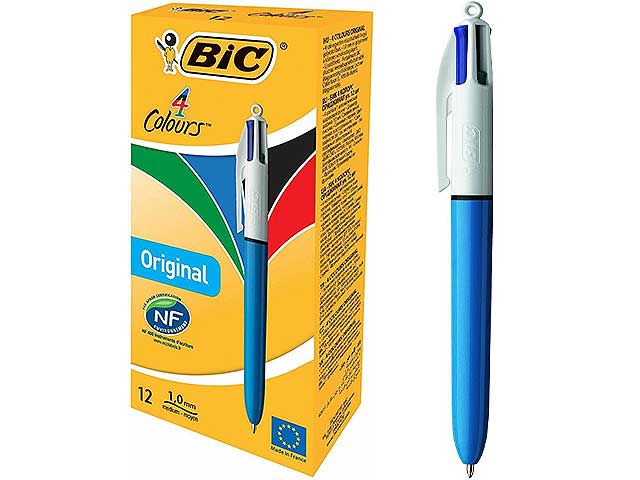 Penna 4 colours medium 12 pezzi
