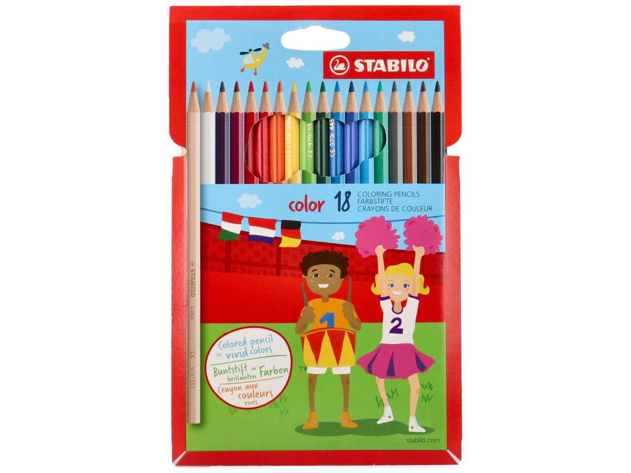 Stabilo pastelli la confezione contiene la confezione contiene 18 pezzi