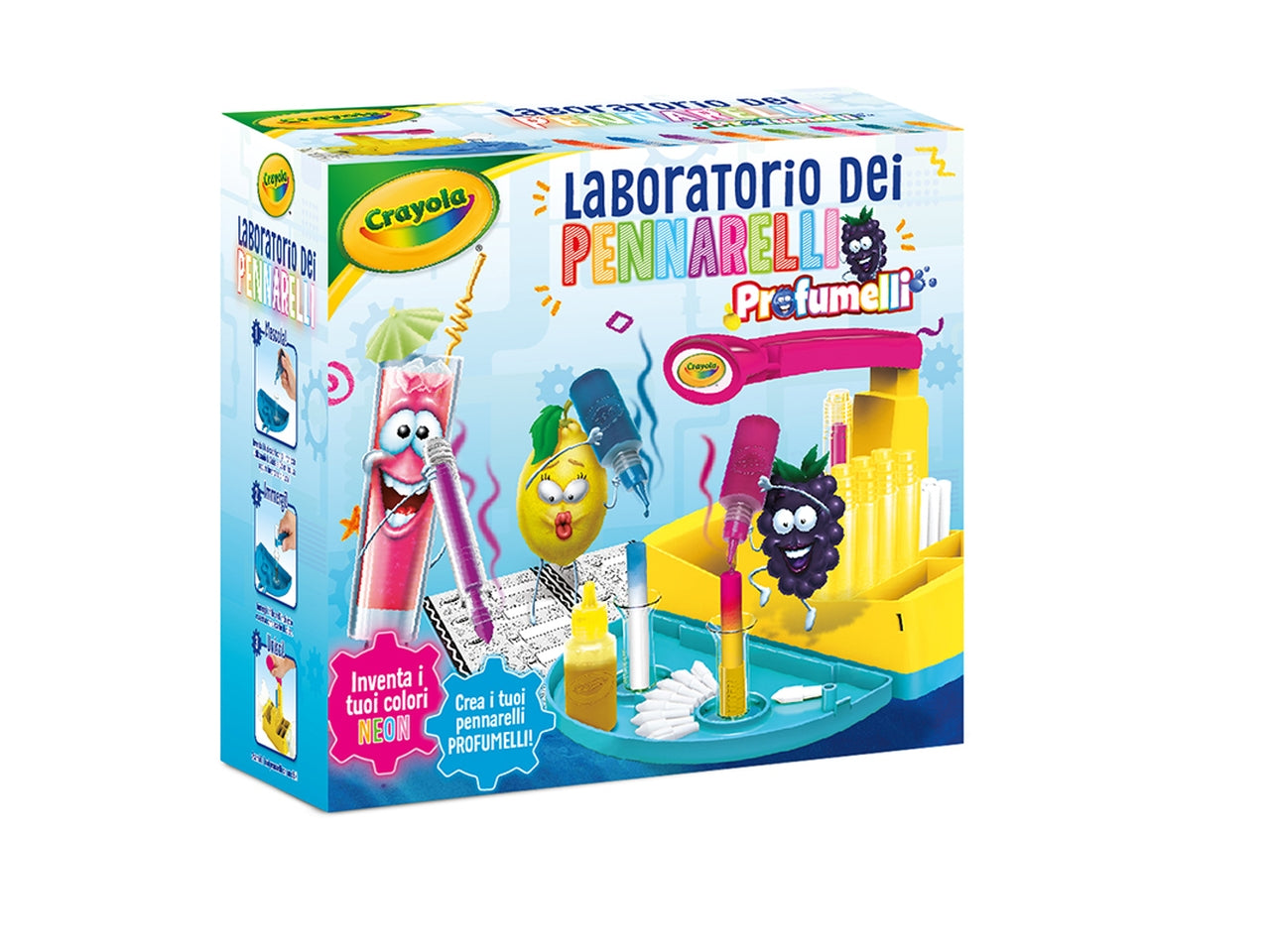 Laboratorio pennarelli profumelli neon