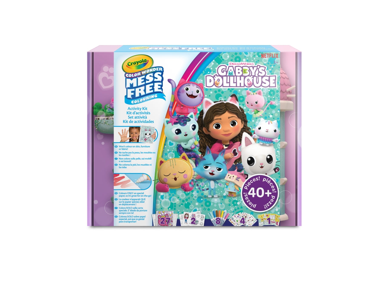 Activity color wonder gabby's dollhouse