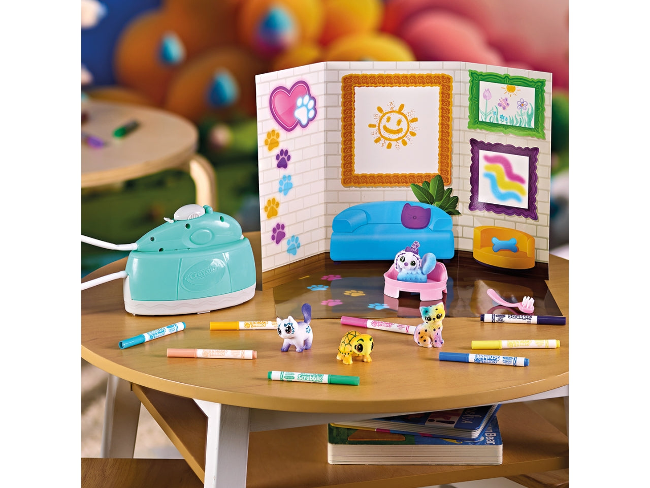 Washimals Pets Spray Boutique - Set con Accessori, Azzurro e Bianco, Età 3+, Crayola $