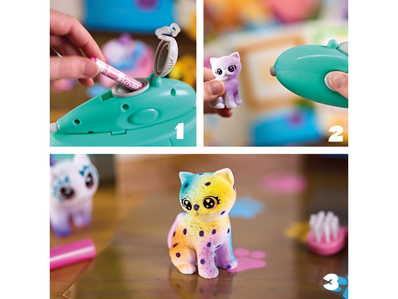 Washimals Pets Spray Boutique - Set con Accessori, Azzurro e Bianco, Età 3+, Crayola $