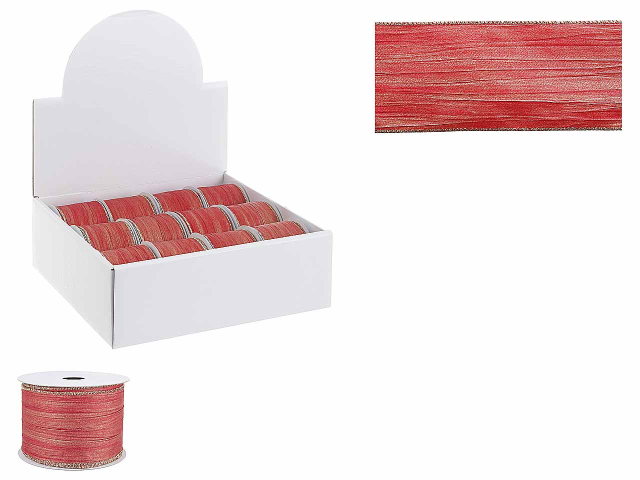 Nastro twisted rosso 4m 0936802