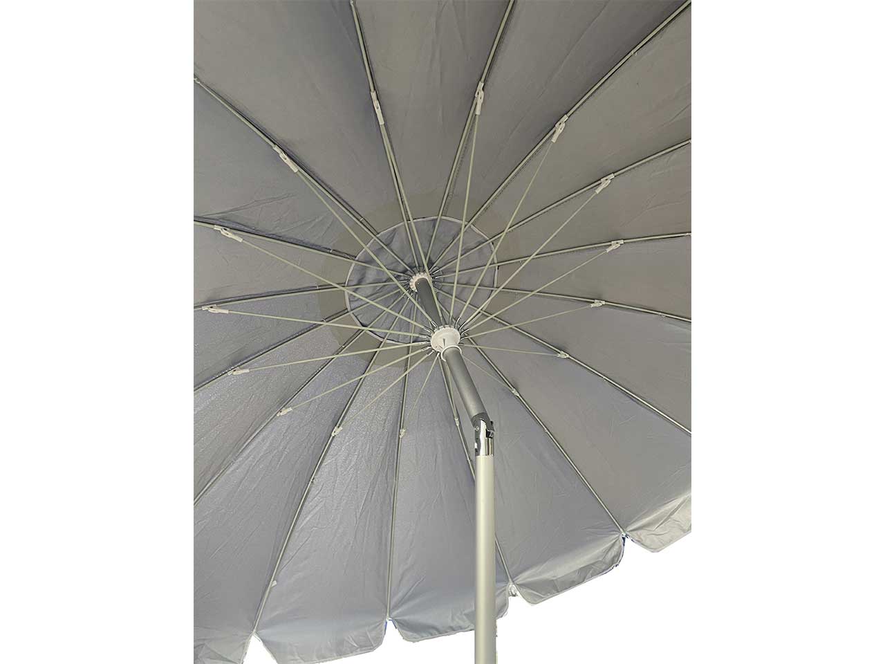 Ombrellone viareggio polyalluminio 220/8/32 2 assortiti c/snodo