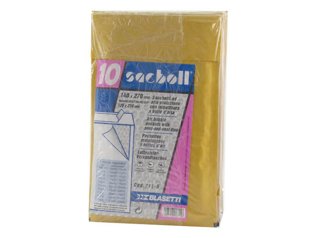 Buste per spedizioni Blasetti in carta avano 120gr 14x27/12x21cm