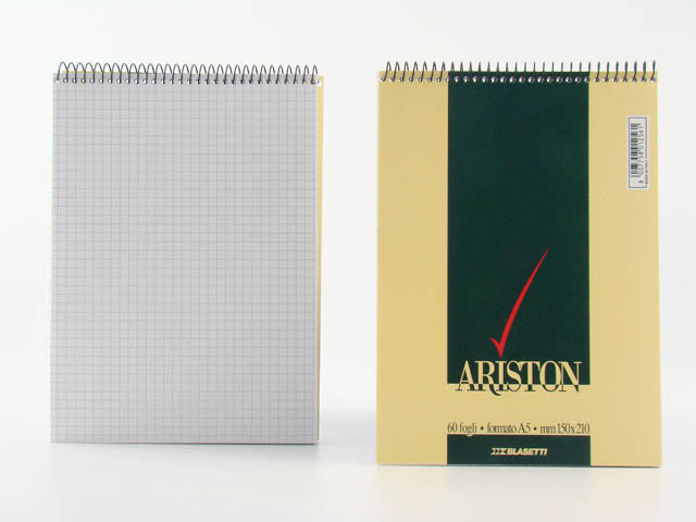 Blocco notes A5 colore bianco 150x210 mm 60gr Blasetti