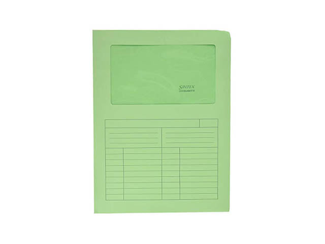 Cartellina c/finestra 10 pezzi 443