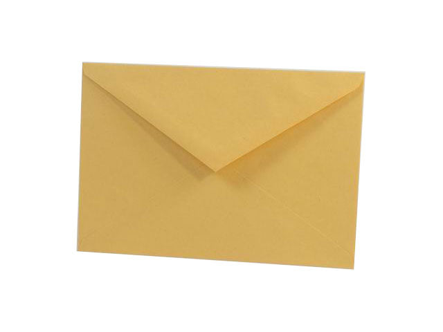 Busta da lettera Blasetti in carta giallo 80gr 12x18cm