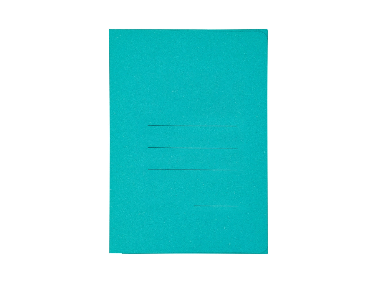 Cartellina 3 lembi azzurra, con stampa in carta riciclata , 25x33,5 cm, confezione da 50 pezzi - Blasetti