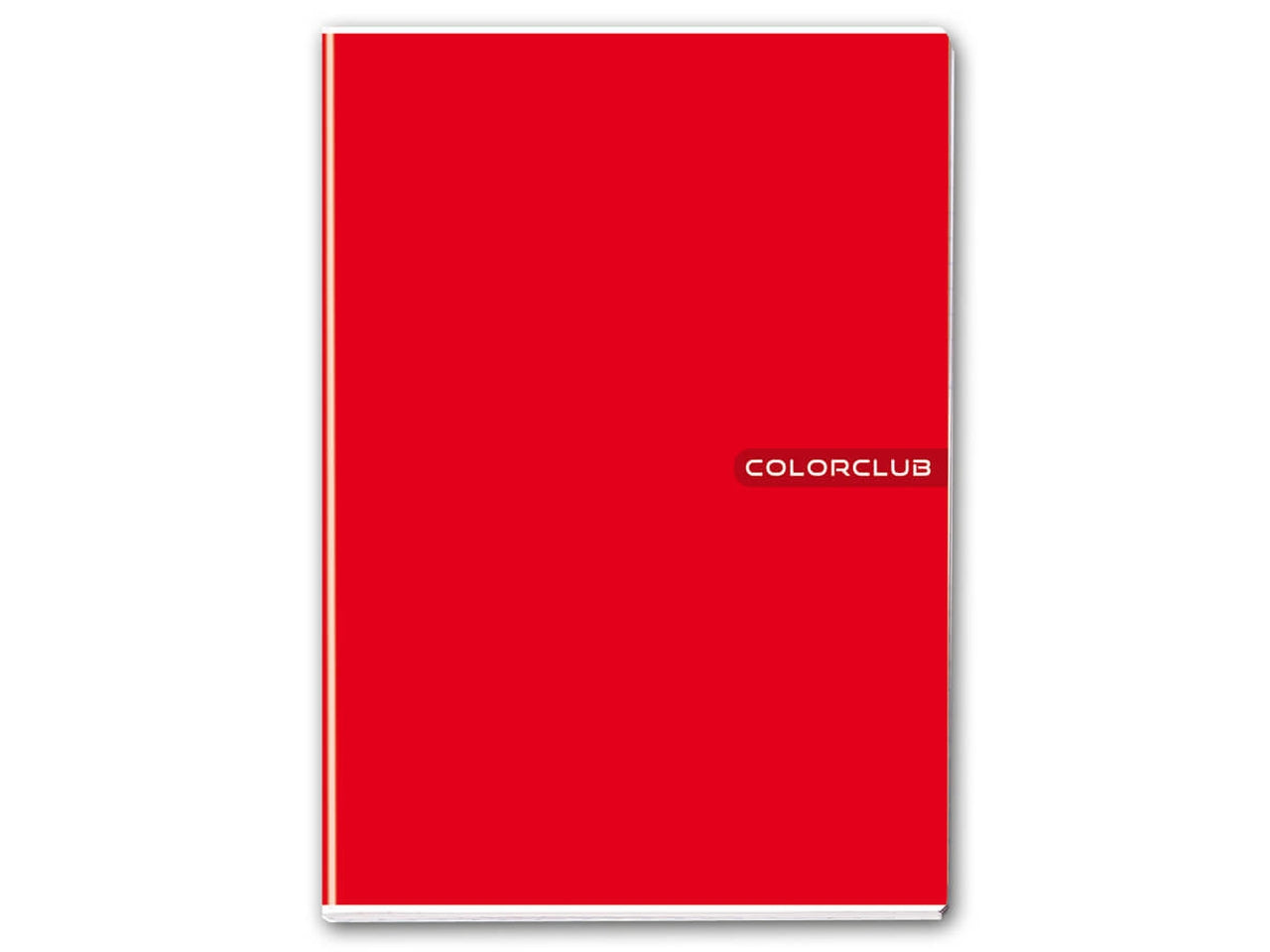 Quaderno A5 80gr Colorclub, rigatura 1R, confezione da 10 pezzi assortiti, fogli 20+1 - Blasetti