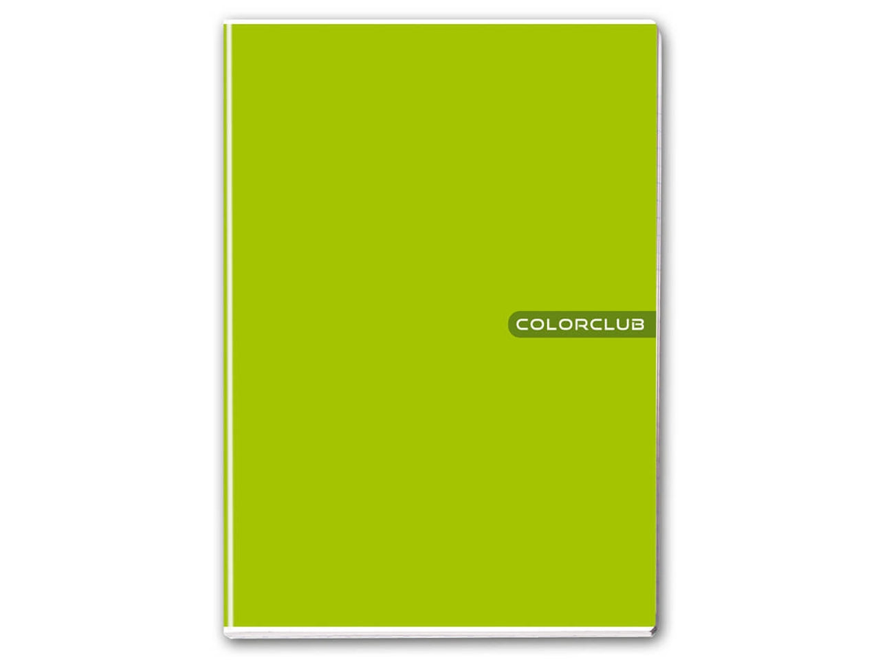 Quaderno Maxi A4 80gr Colorclub, quadretti Q con margine, confezione da 10 pezzi assortiti, fogli 20+1 - Blasetti