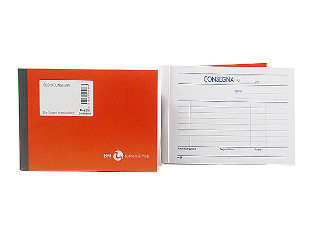 Blocco buoni conseg.autocopianti 370