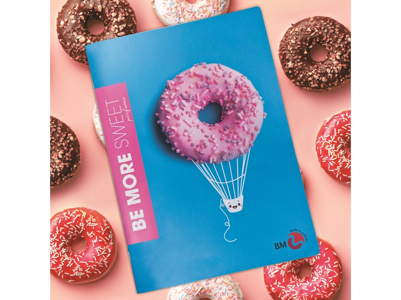 Quaderni maxi sweet linea be more different formato 21x29,7, pagine 72+r, rigatura q confezione da 10 quaderni