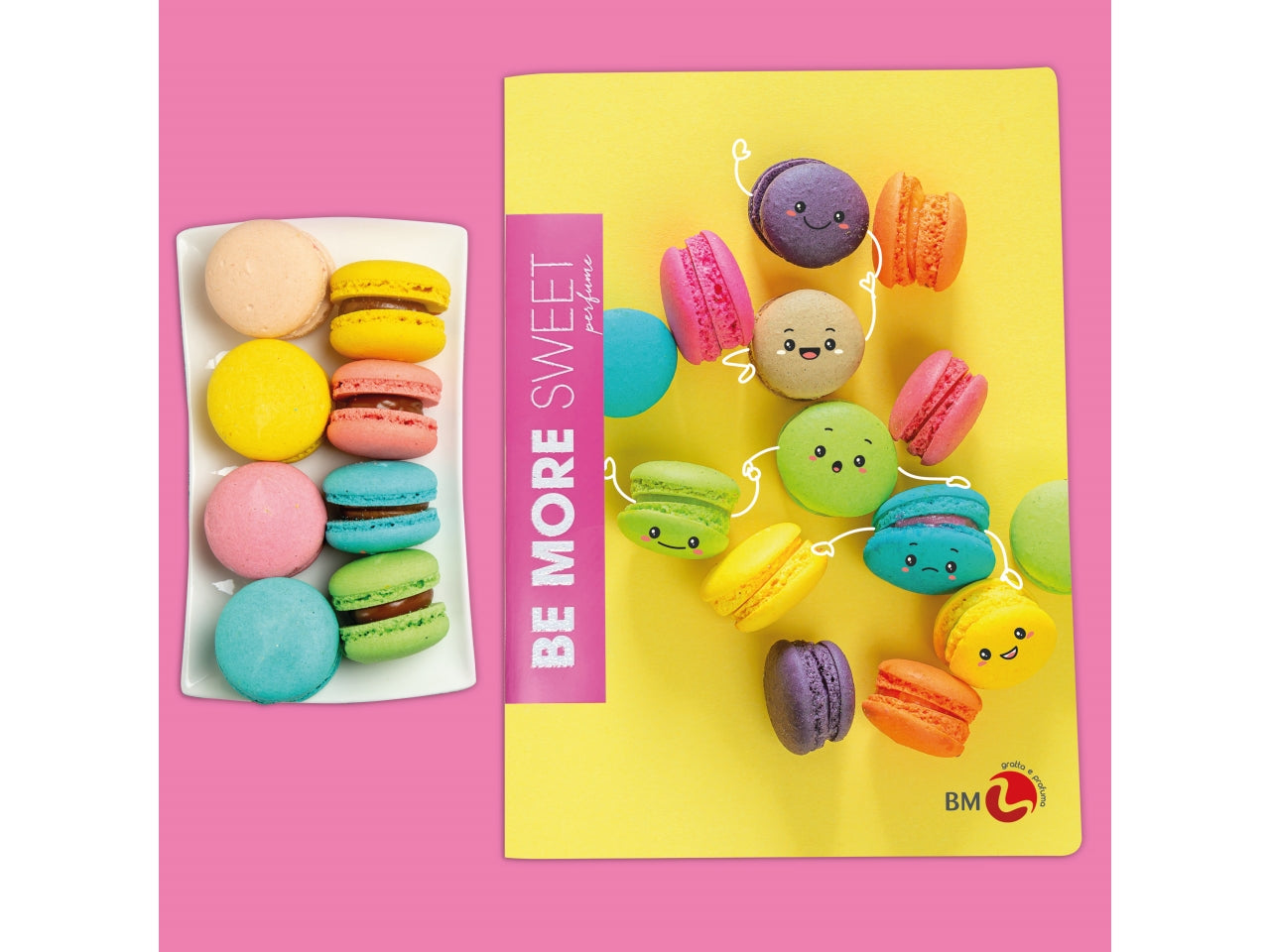 Quaderni maxi sweet linea be more different formato 21x29,7, pagine 72+r, rigatura q confezione da 10 quaderni