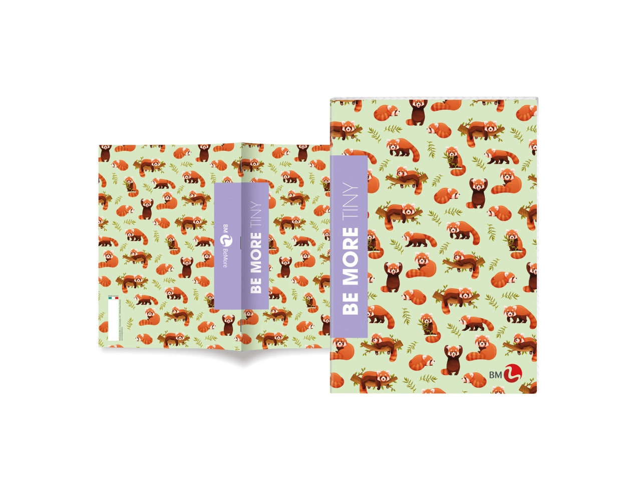 Quaderni maxi tiny linea be more different formato 21x29,7, pagine 72+r, rigatura q confezione da 10 quaderni