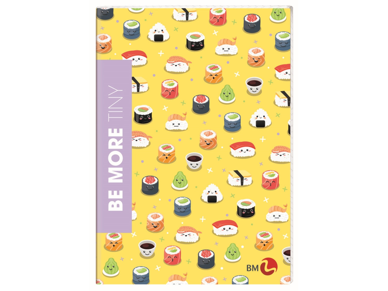 Quaderni maxi tiny linea be more different formato 21x29,7, pagine 72+r, rigatura q confezione da 10 quaderni