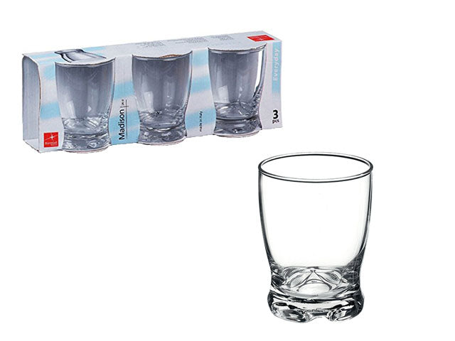 Madison bicchieri acqua 24cl 3 pezzi 89360
