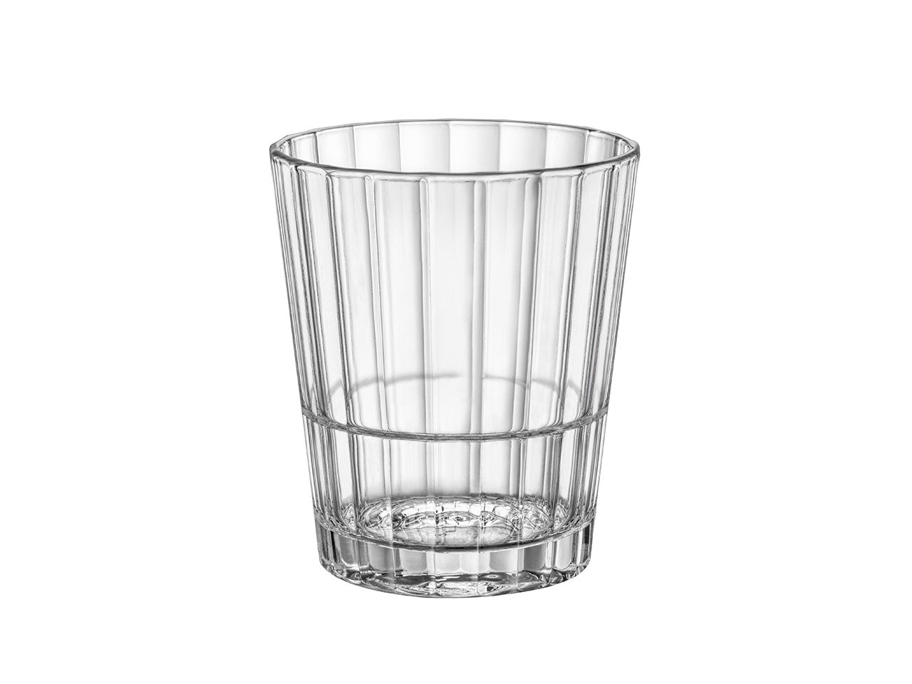 Bicchiere dof in vetro rigato Oxford da 37,4cl, set 6 bicchieri