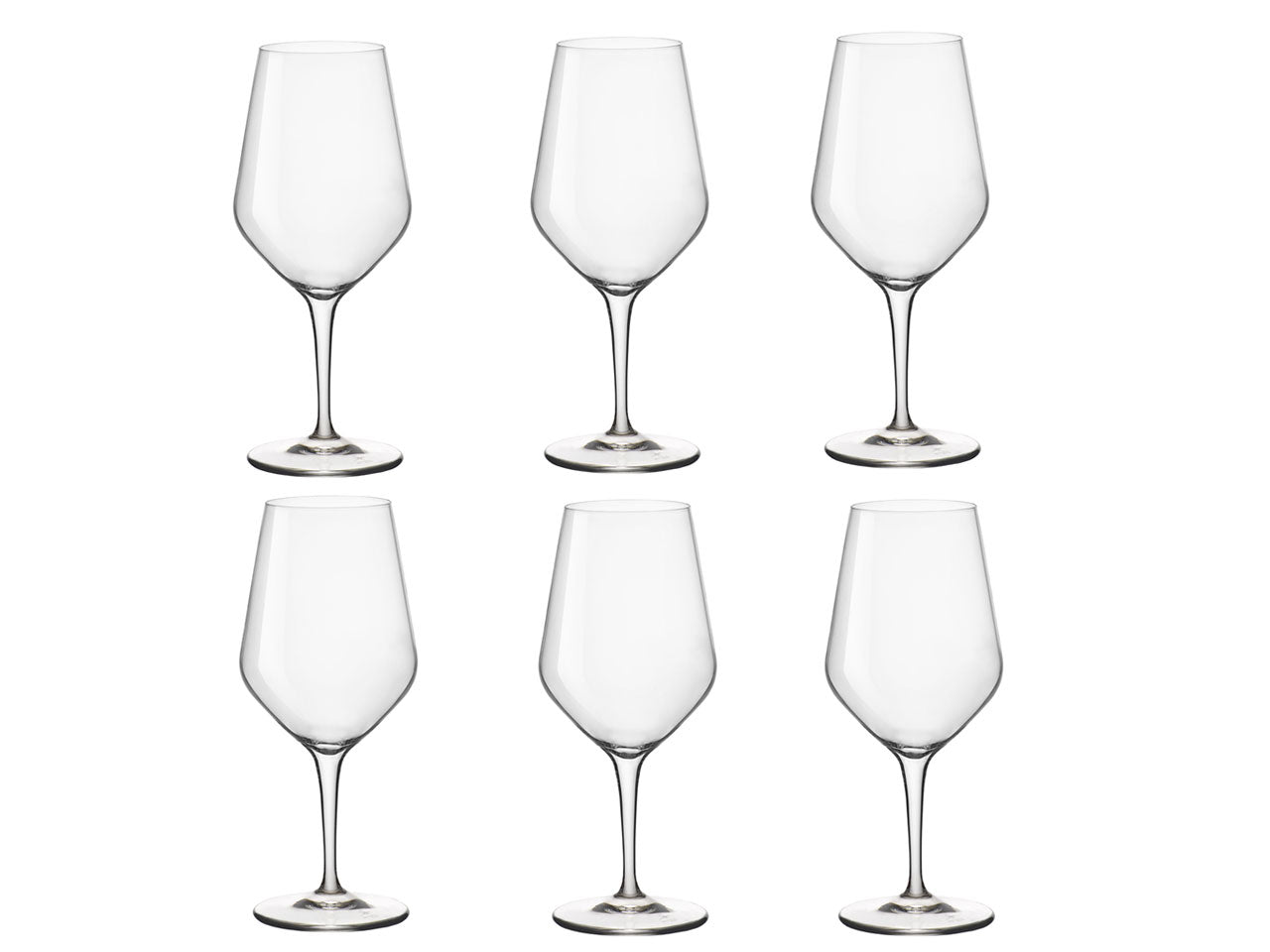 Calice vino bianco Milano da 44,5cl, set da 6 calici