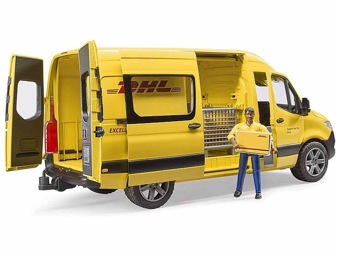 Furgone dhl c/personaggio 02671