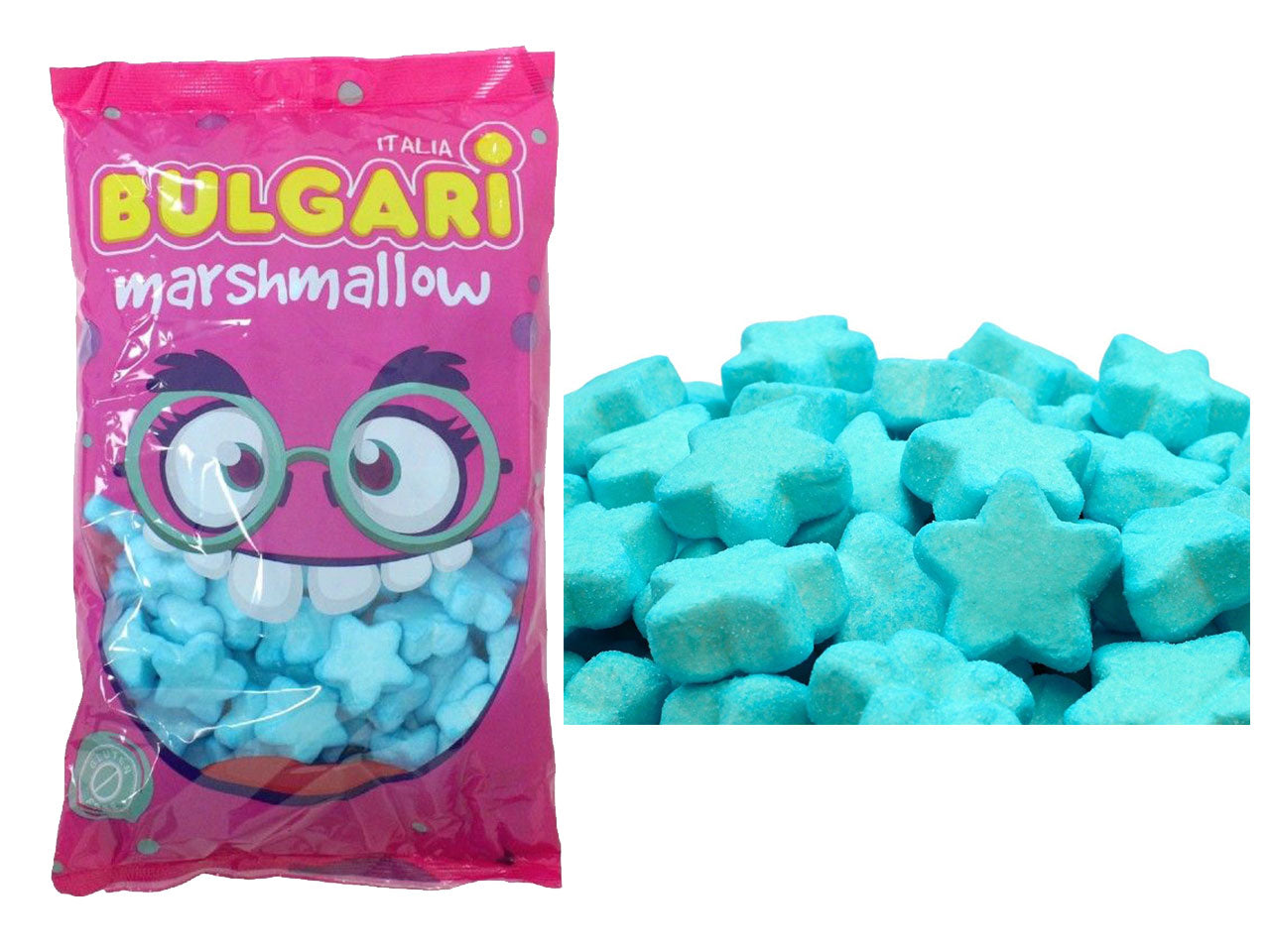 Stelle azzurre 9g busta da - 900g