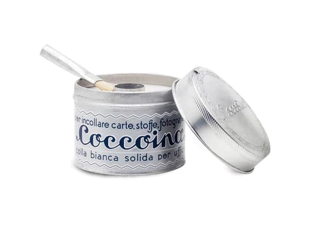 Barattolo colla coccoina 603 in pasta 125g con pennellino - Made in Italy - Balma Capoduri