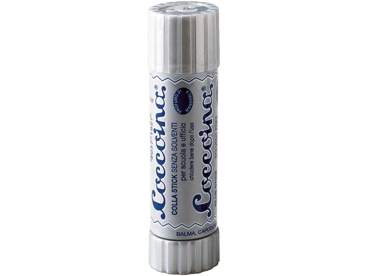 Colla stick 20g coccoina 642, profumo di mandorla, in blister - made in Italy - Balma Capoduri