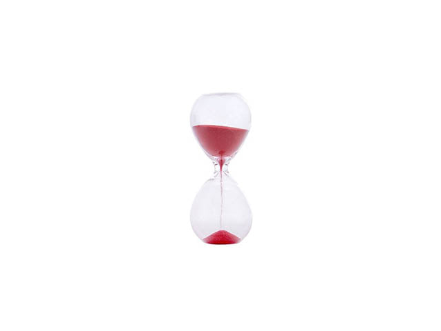 Clessidra rossa 10cm 1172004