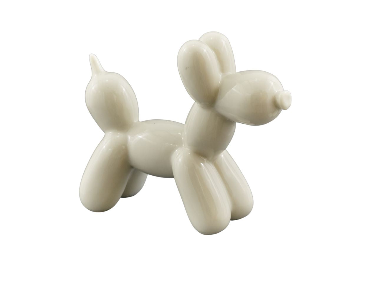 Palloncio cagnolino colore bianco piccolo