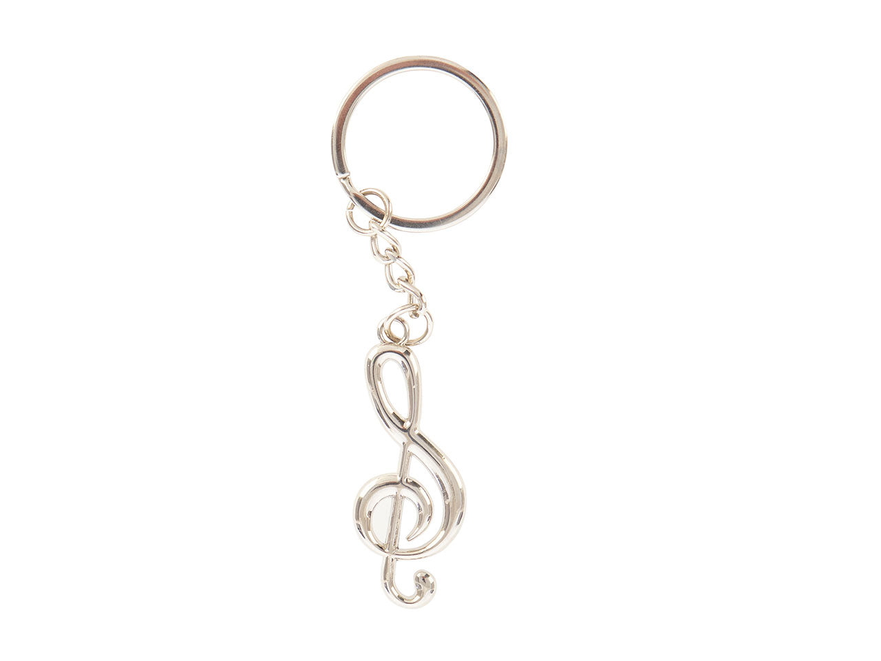 Portachiavi a forma di chiave di violino 4cm