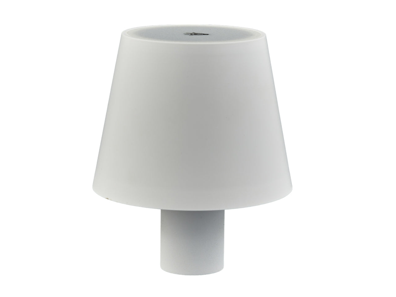 White lampada touch tappo 11x11x13cm