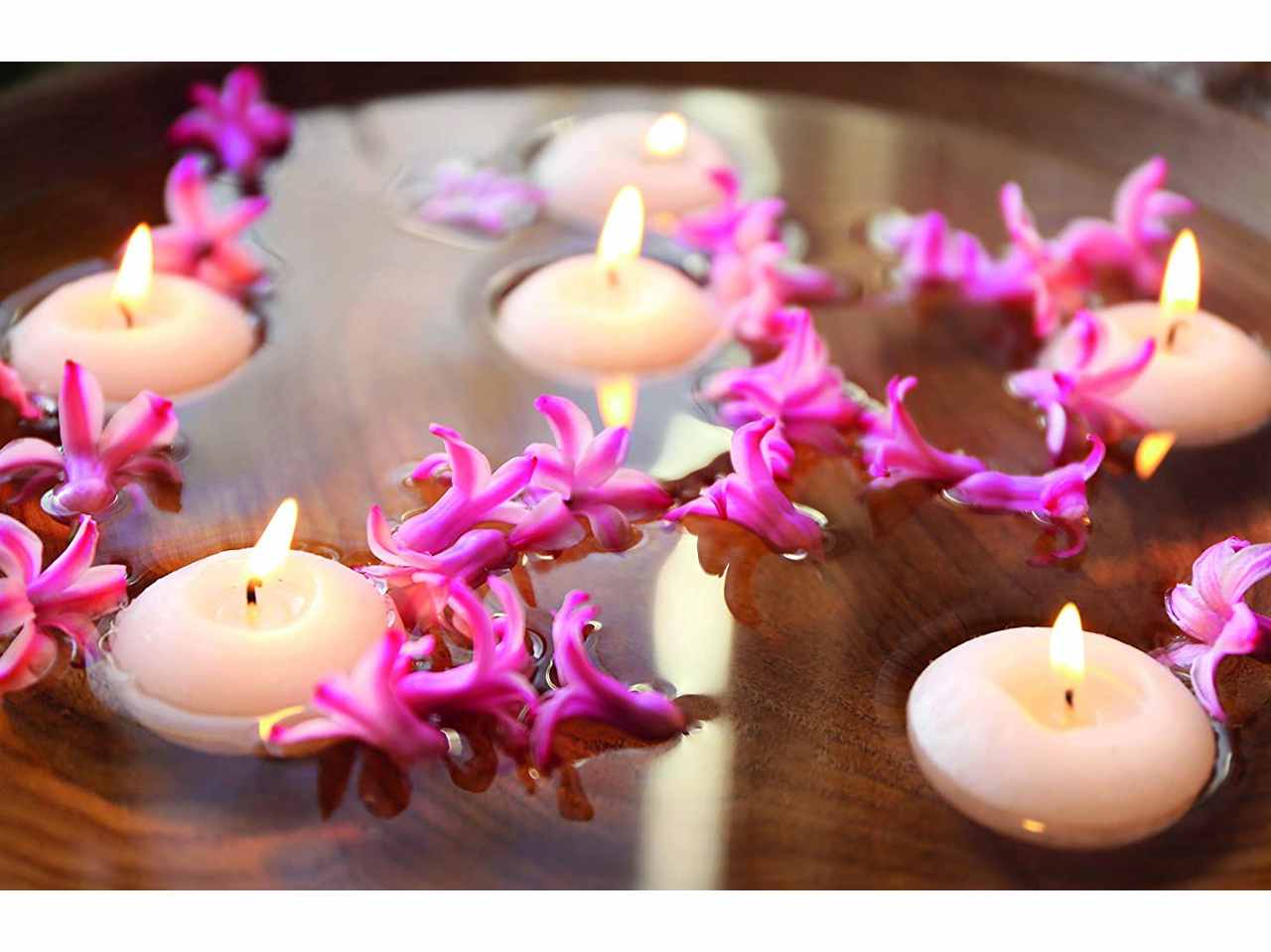 Candela galleggiante 20 pezzi panna 5621134