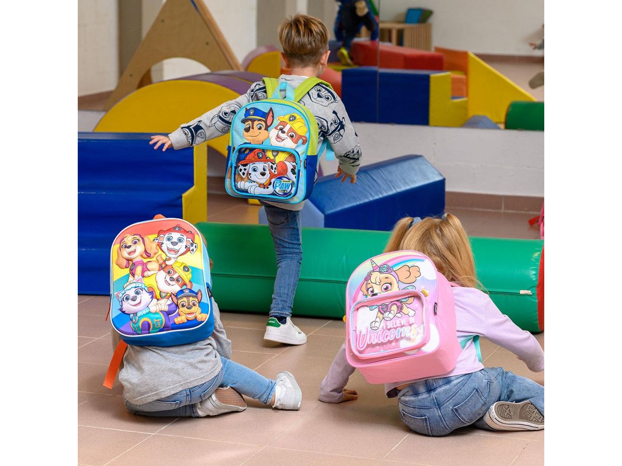 Zaino per bambini o paw patrol$