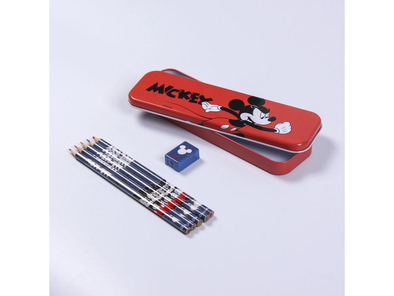 Set cancelleria scolastica per bambino Disney Mickey, per colorare e disegnare, tema Mickey and friends - CerdÃ