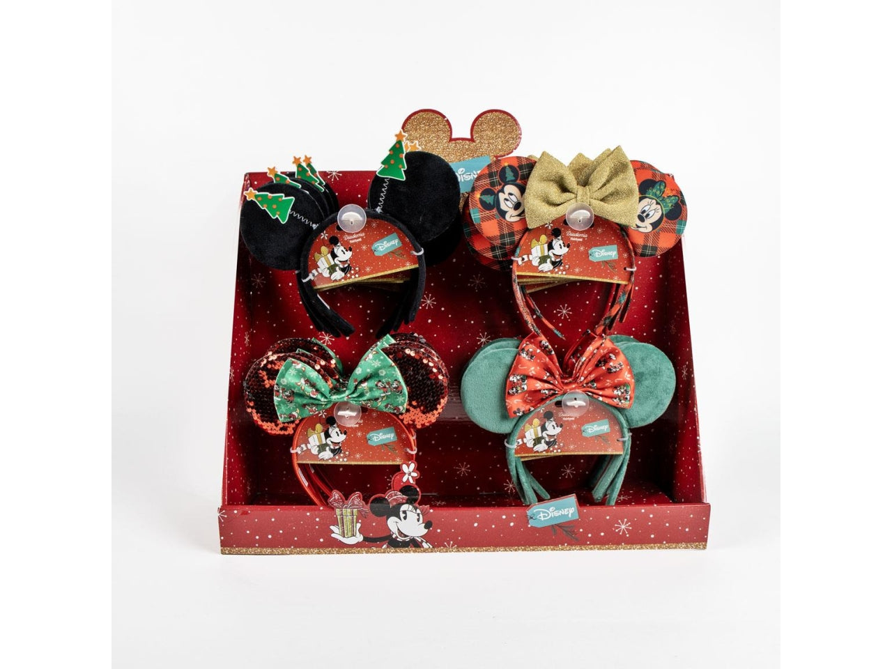Minnie frontino natalizio assortiti