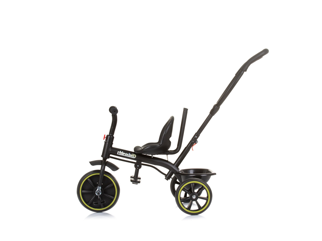 Triciclo con tettuccio pulse granito 18 mesi | Chipolino $