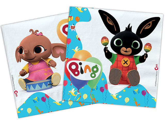 Bing tovaglioli 33x33cm 20 pezzi 26352