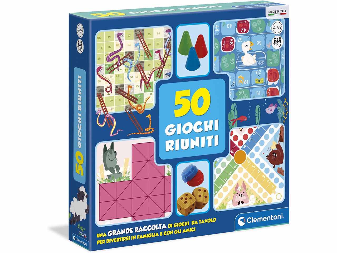 Gioco 50 Giochi Riuniti